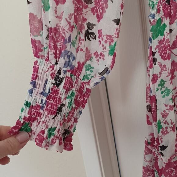 Misa Los Angeles Niamat Peony Floral Mini Dress XS - Picture 11 of 14